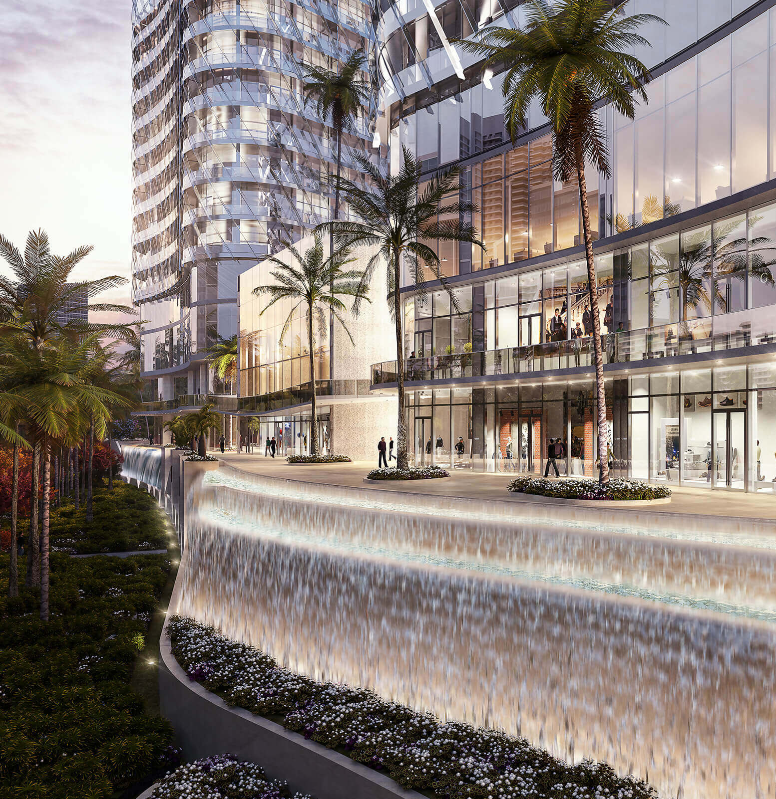 Image of ITC One hotel retail center Image of the ITC One hotel retail center