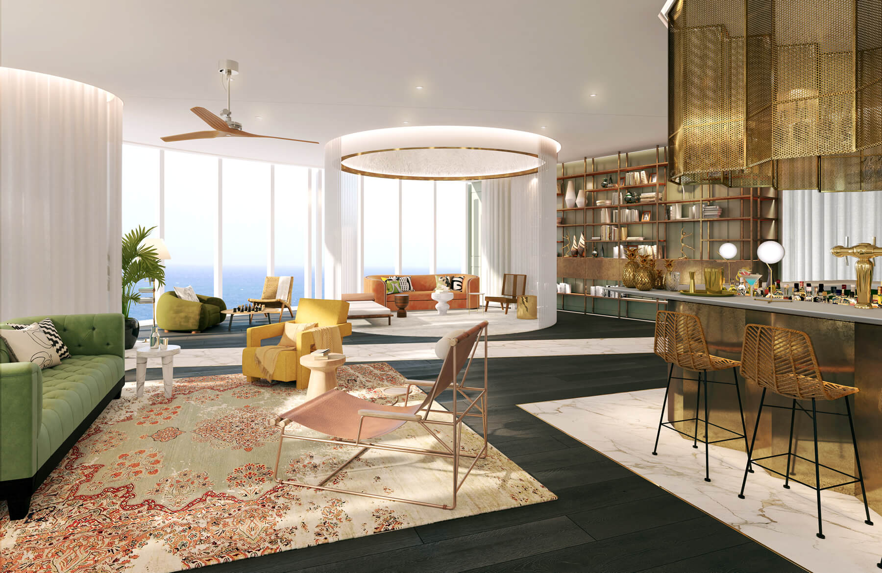 Luxury apartment interior Image of a luxury apartment interior