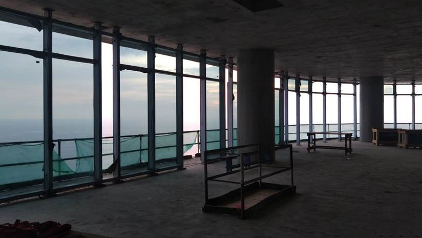 Completion Of The Civil Works At The Central Podium Area