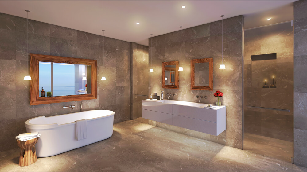 Image of luxury interiors of an apartment in Sri Lanka