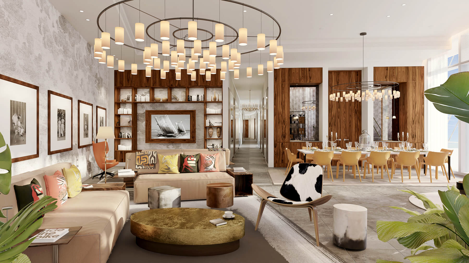 Interior of one of the best apartments in Colombo